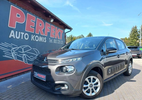 Citroen C3 cena 44900 przebieg: 67000, rok produkcji 2020 z Miechów małe 254